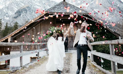 Hochzeitslieder für den Auszug