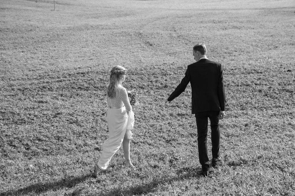 Vintage Hochzeit von Eva und Daniel auf der Mekatzer Almhütte